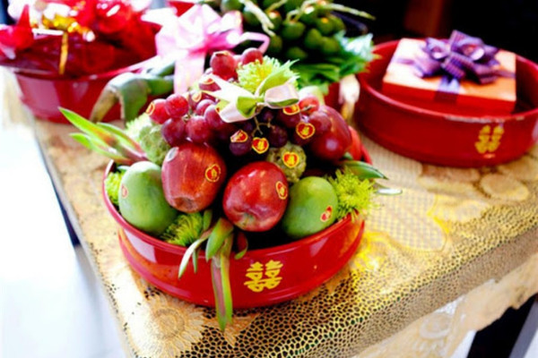 Tráp ăn hỏi trong lễ cưới truyền thống và những ý nghĩa sâu sắc