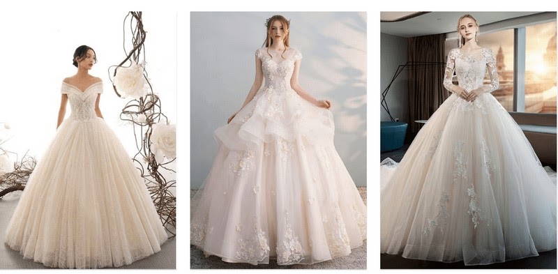 Những mẫu váy cưới xinh đẹp cho cô dâu