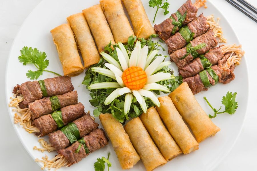 Ẩm thực là một trong những điểm mạnh của nhà hàng tiệc cưới Melisa