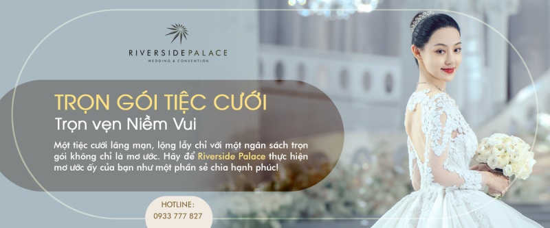 Lựa chọn tổ chức vào thời điểm ít tiệc và lựa chọn các dịch vụ trọn gói sẽ tiết kiệm chi phí hơn