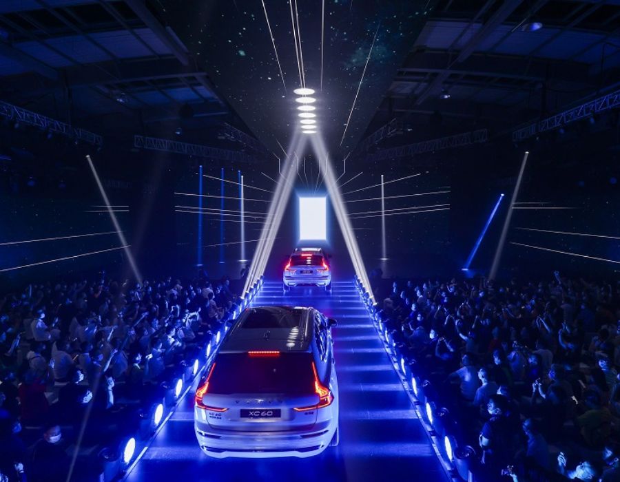 Không gian sự kiện sáng tạo, kết hợp công nghệ hiện đại giúp sản phẩm tỏa sáng