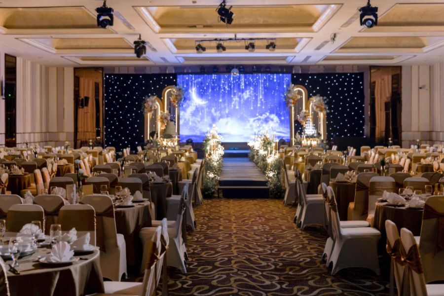 Mỗi phòng tiệc tại Diamond Place đều có điểm nhấn riêng biệt