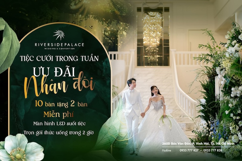 Riverside Palace chắp cánh hạnh phúc thăng hoa với nhiều ưu đãi hấp dẫn
